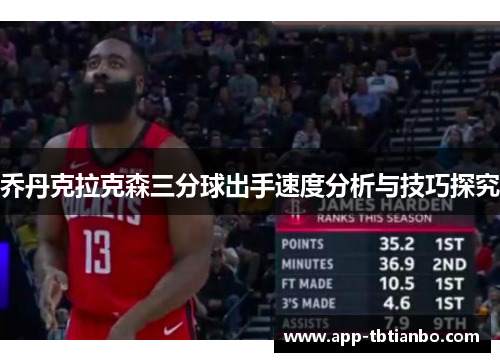 乔丹克拉克森三分球出手速度分析与技巧探究 乔丹克拉克森三分球出手速度分析与技巧探究