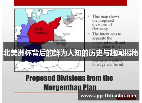 北美洲杯背后的鲜为人知的历史与趣闻揭秘